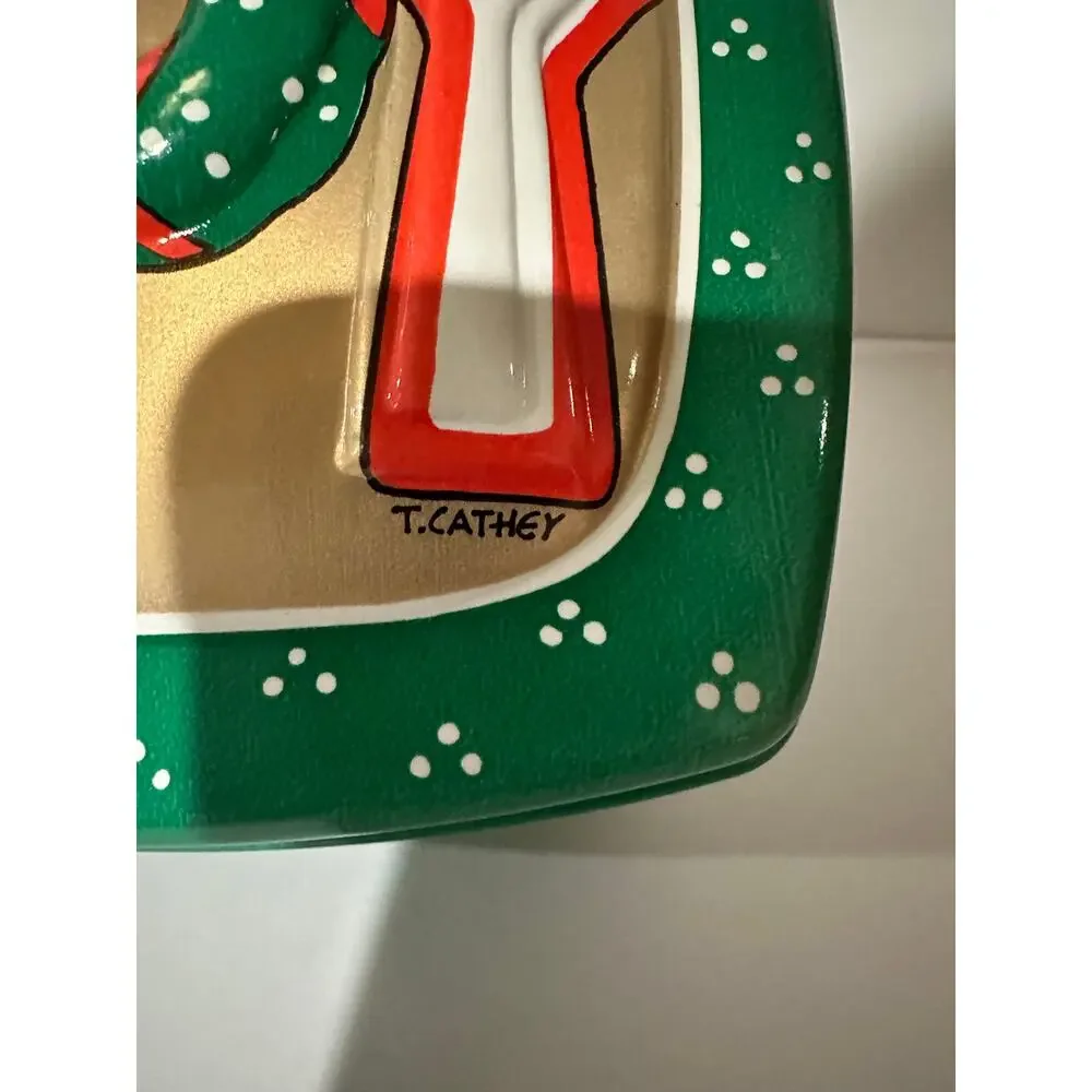 Vintage Ullman Co. Joy 3d cookie or gift box T. Cathey